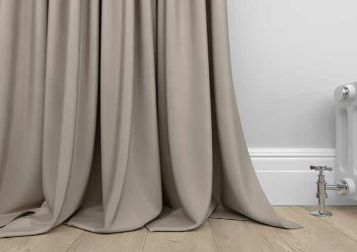 Akoya Faux Silk, Lustre Tarnished Grey - Made to Measure Curtain - Image 6
